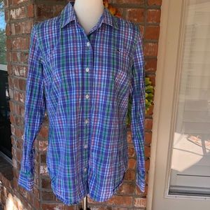 SOLD Vineyard Vines plaid button up